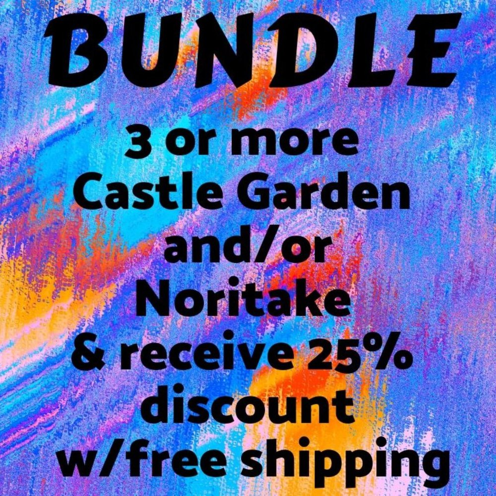 Castle Garden or Noritake Bundle II